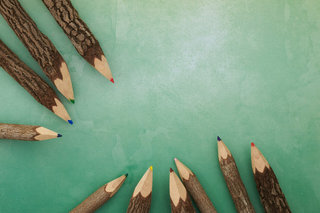 Colored Pencil Bckground